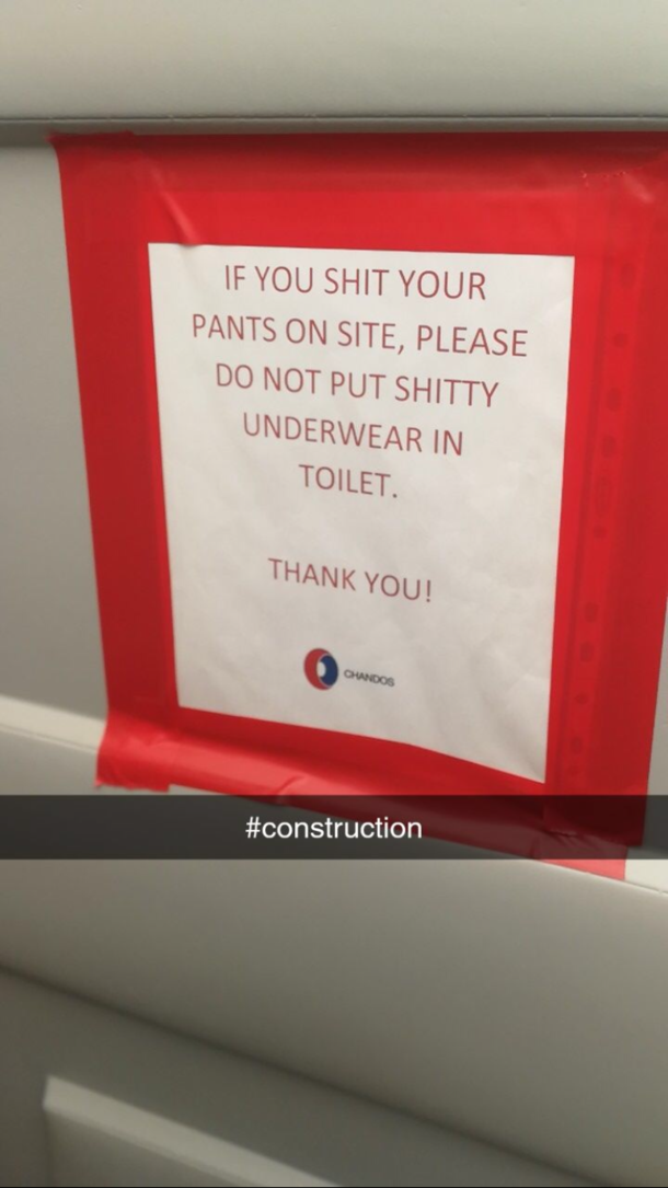 Sometimes these things just need to be said
