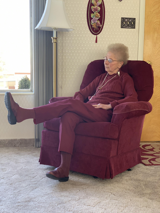 Sometimes we lose my grandma