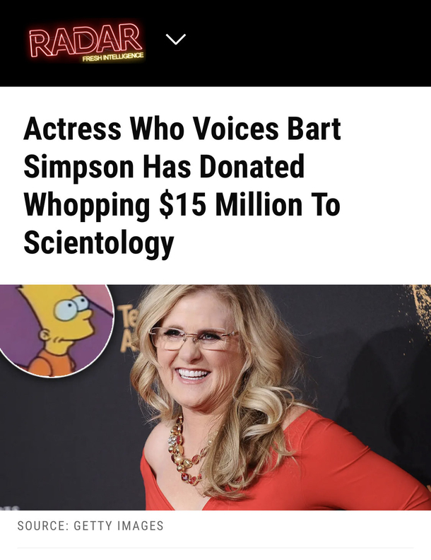 Sometimes you have to separate bart from the bartist