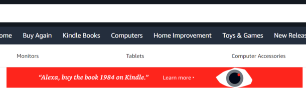 Somewhere an Amazon web developer is laughing