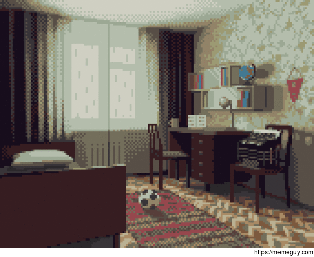 Somewhere in the Past  pixel art by me