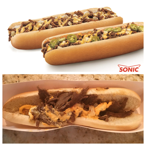 Sonic Philly Cheesesteak 