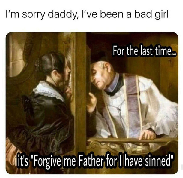 Sorry daddy