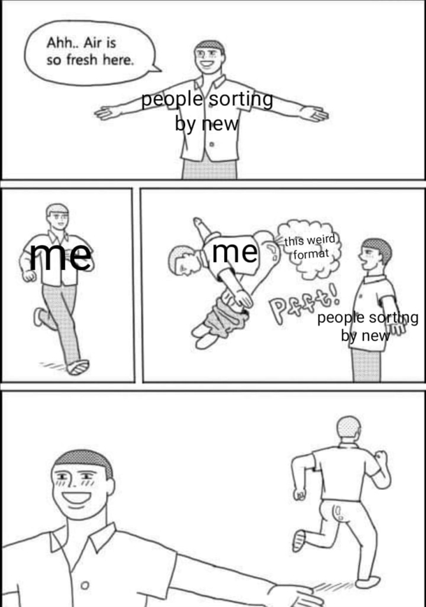 Sorry new sorters