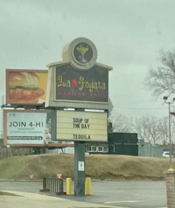 Soup of the day in Kenosha WI