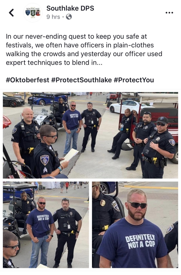 Southlake PD at it again
