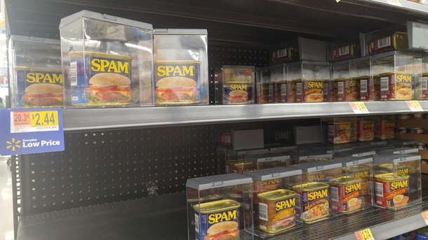 Spam theft in Hawaii is real