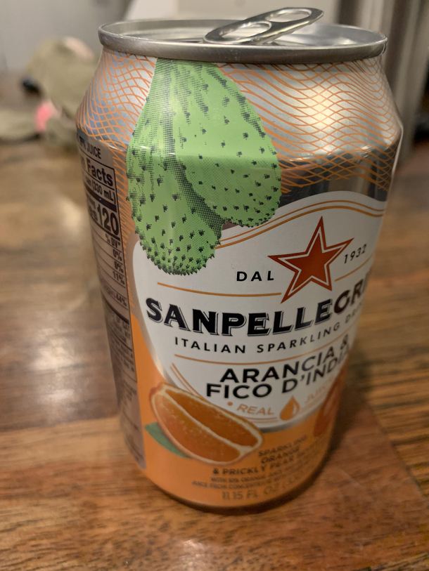 Sparkling Orange and Prickly Pair
