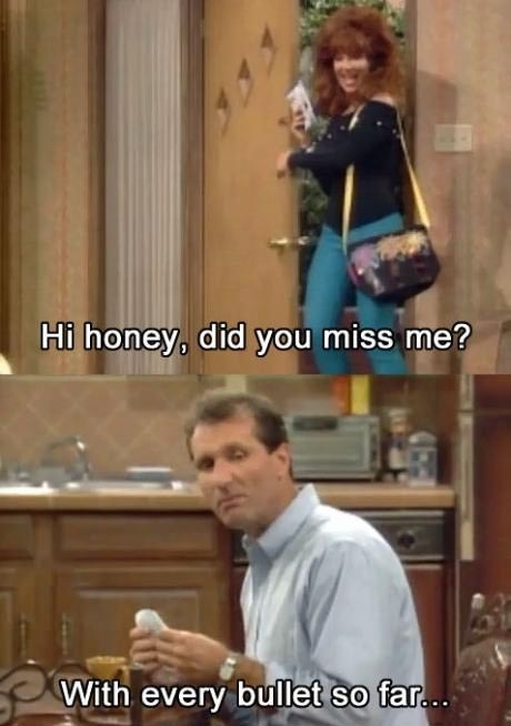 Speaking of funny Al Bundy moments