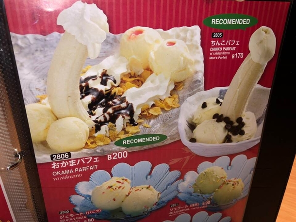 Special ice cream treats