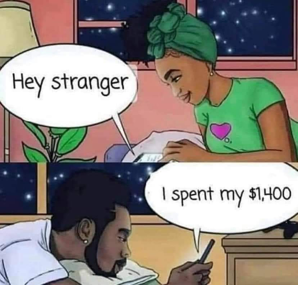 Spent it