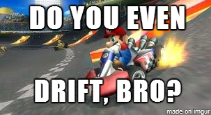 Spent my evening destroying my friends at Mario Kart