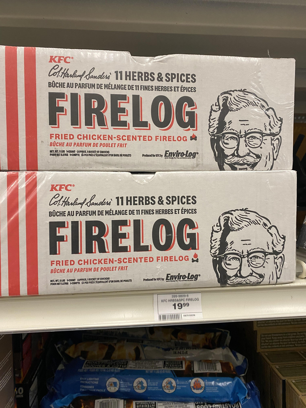 Spice up your bonfire with the colonel
