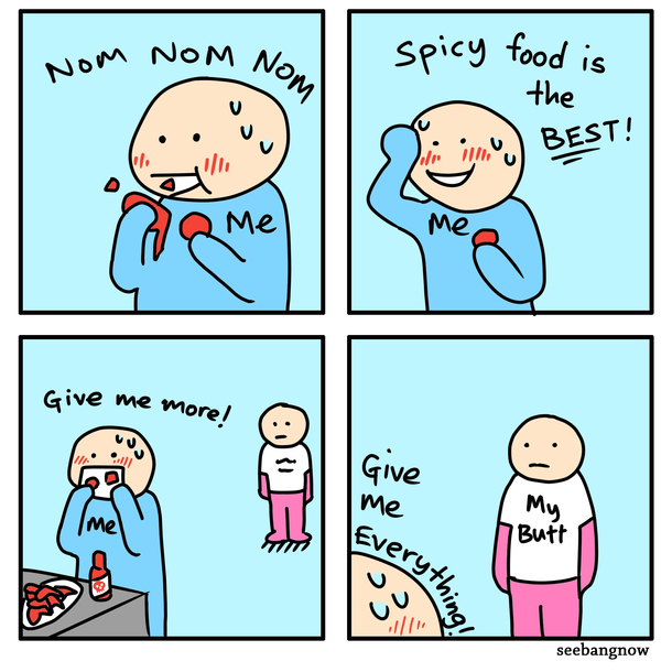 Spicy food