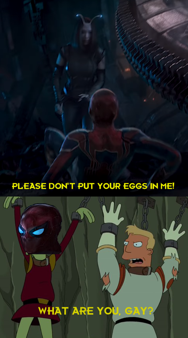 Spider-Man doesnt swing that way