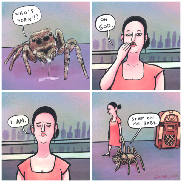 spiderman asked you a question