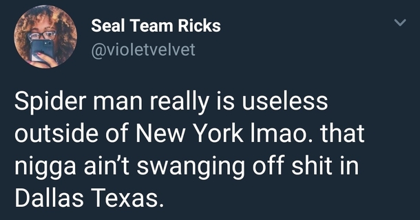 Spiderman is a New Yorker