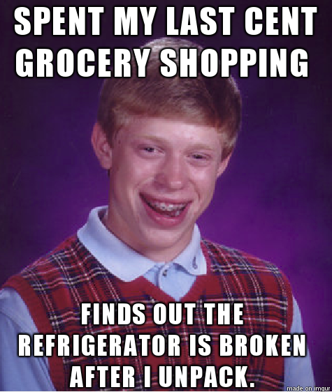 Spoiled food
