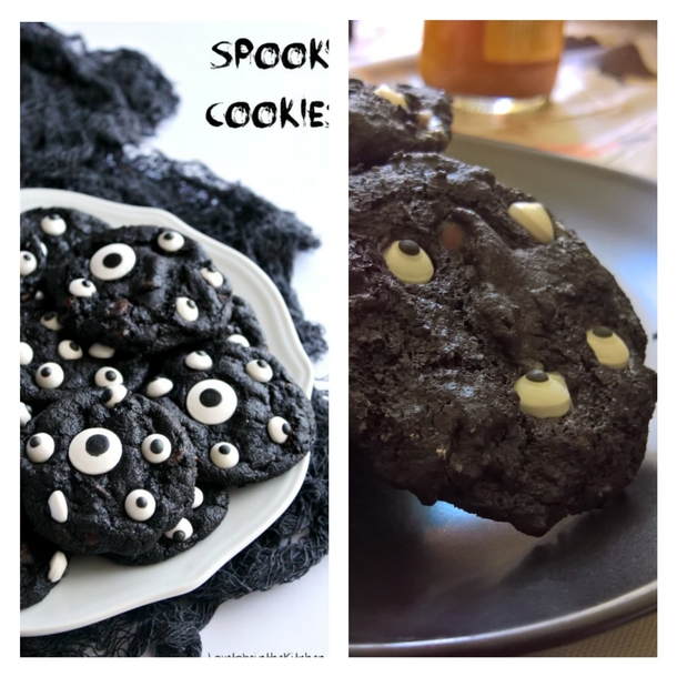 Spooky Halloween cookies