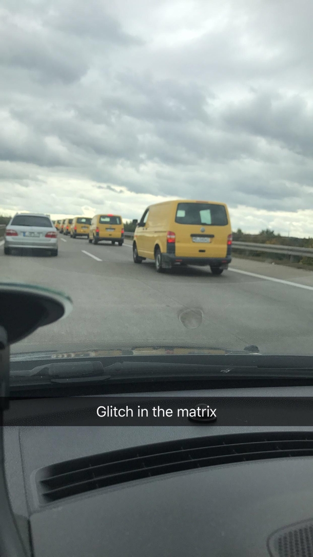 Spotted a glitch in the matrix