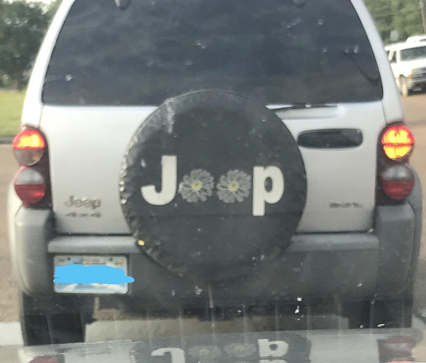 Spotted a wild Joop trying to disguise itself as a real car