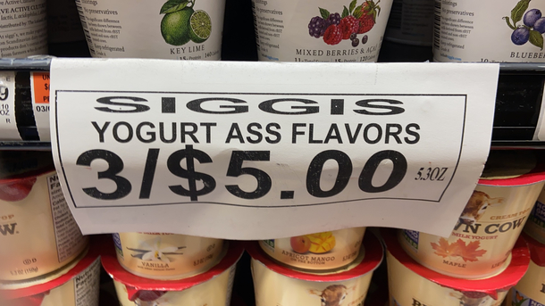 Spotted at my local grocery store