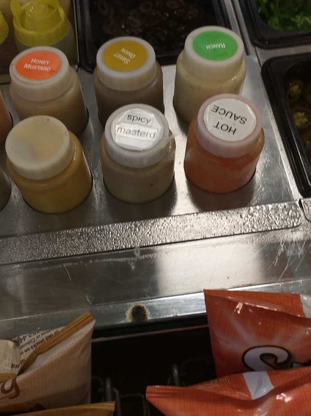Spotted at Subway