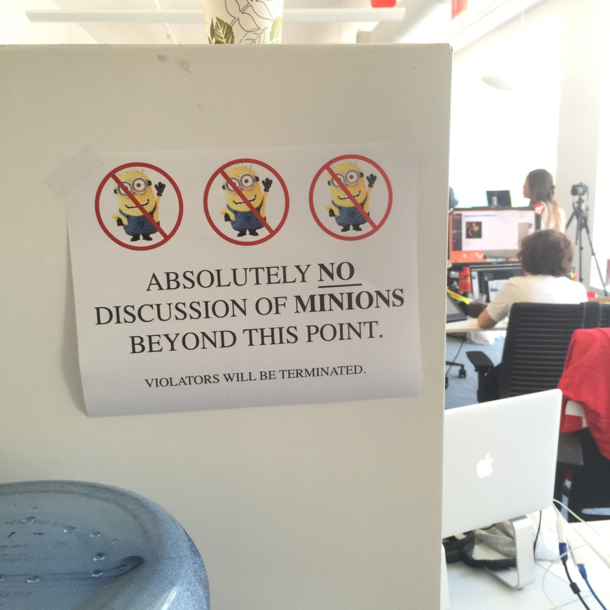 Spotted at work