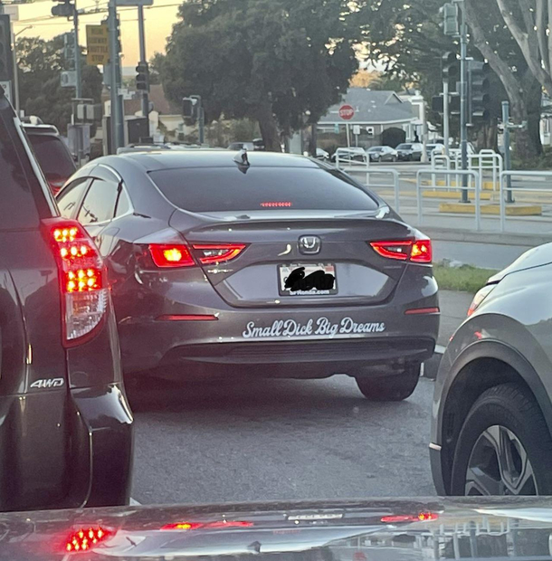 Spotted by a friend in California today