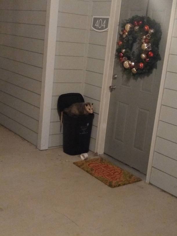 Spotted I live on the th floor