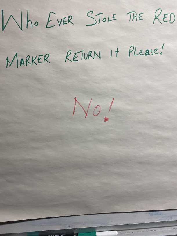 Spotted in my Office This Morning