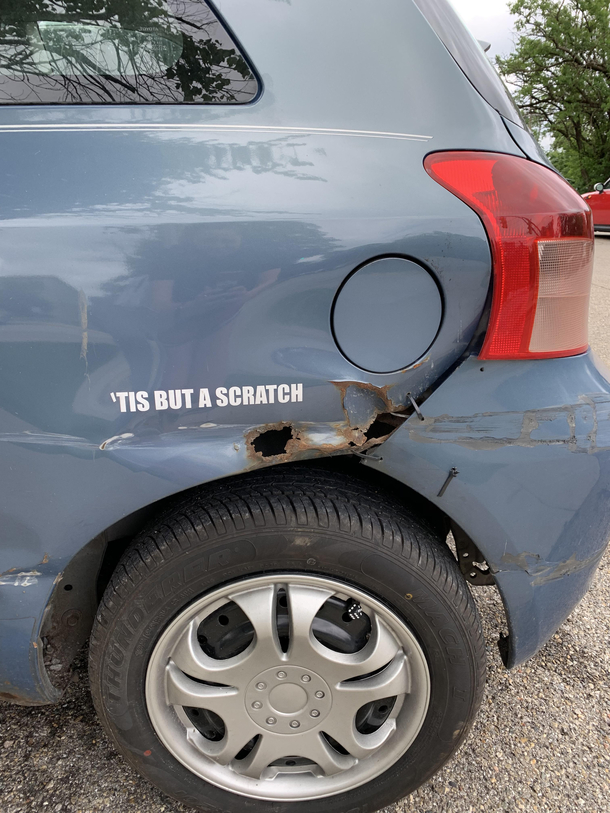 Spotted on campus today