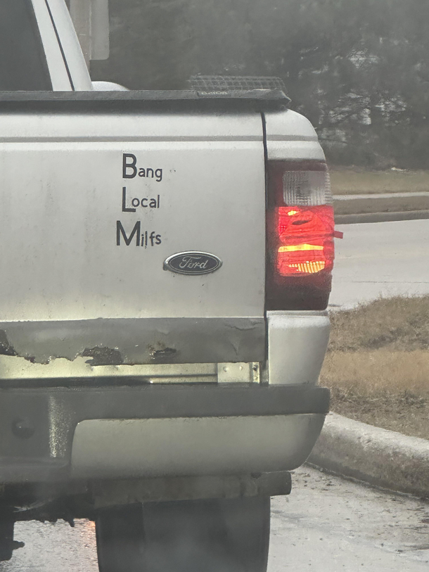 Spotted on my way to work this morning