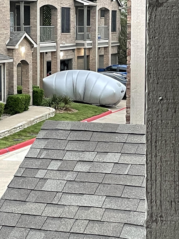 Spotted the new Tesla truck parked nearby today
