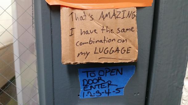 Spotted this at the job site