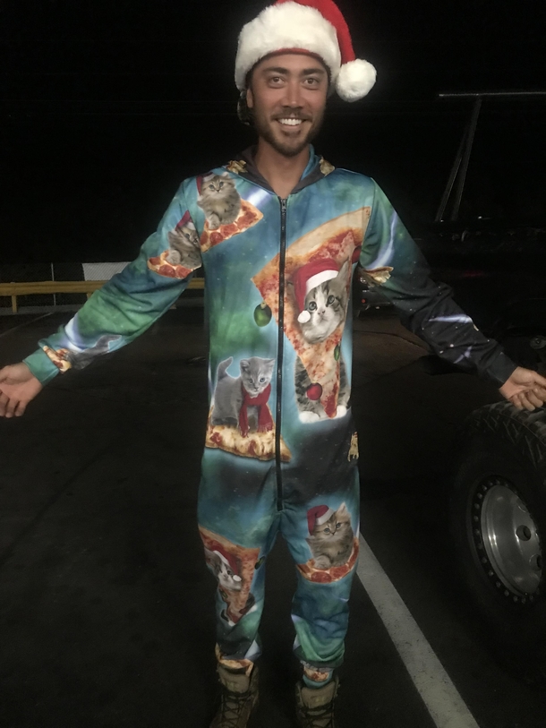 Spotted this guys pajamas on our beer run tonight