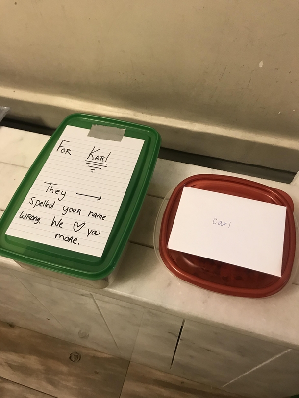 Spreading the holiday cheer in my apartment building this year