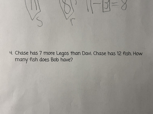 st Grade math is hard