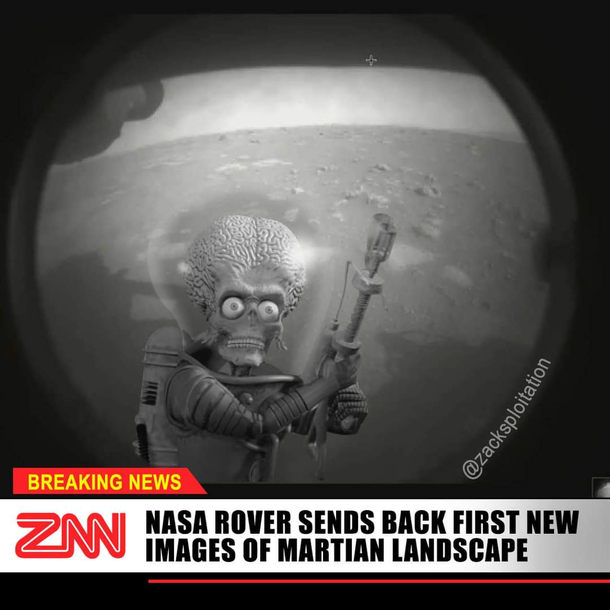 st photos of life on Mars