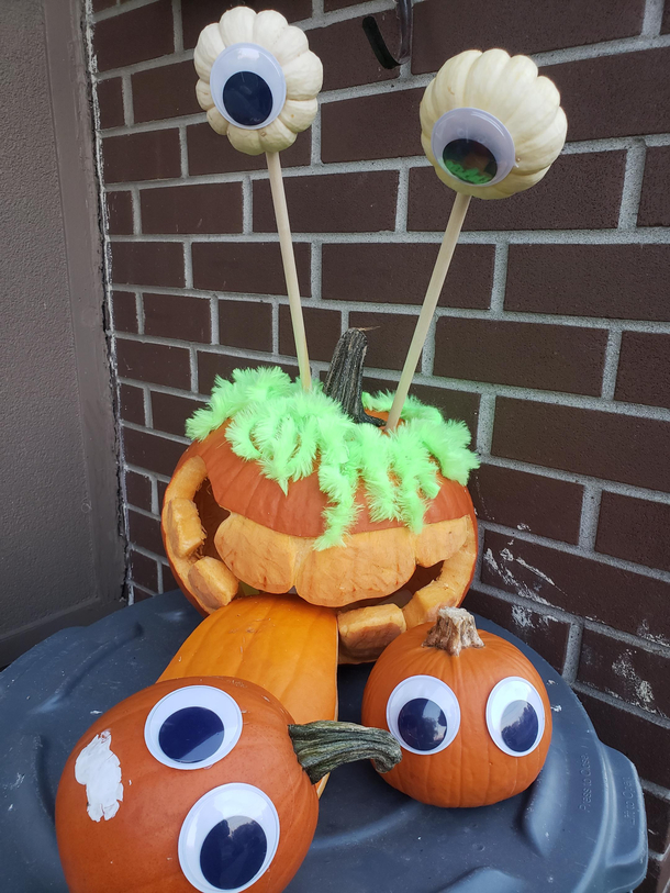 st post This year I created a different looking pumpkin