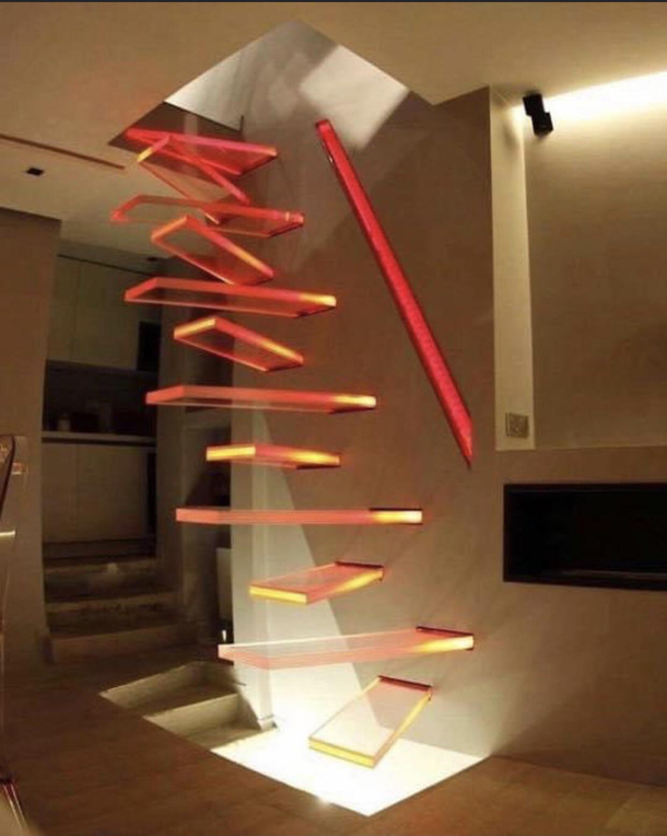 Stairs for the extremely bold