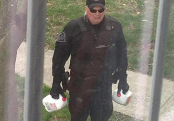 STANDARD DRESS FOR A MILK RUN TO THE -ELEVEN IN CHICAGO