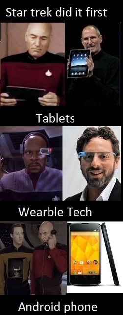 Star Trek has always been  step ahead