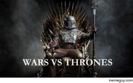 Star Wars vs Game of Thrones gif
