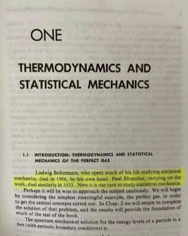 Statistical Mechanics