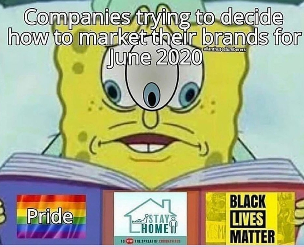 Stay at home for BLM pride month 