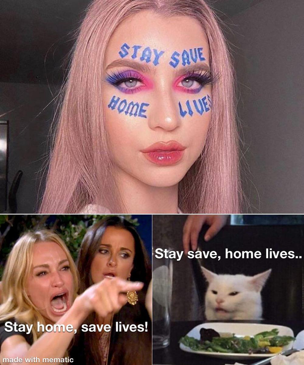 Stay save home lives