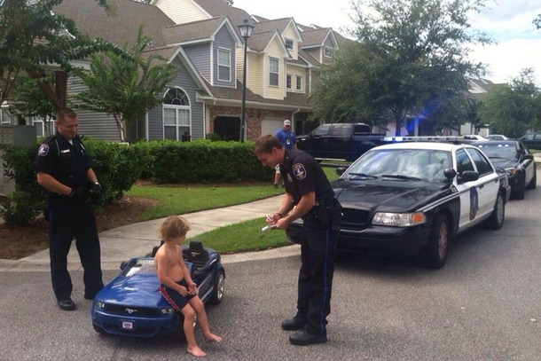 Step out of the car sir