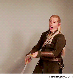 Stephen Colbert as Legolas 