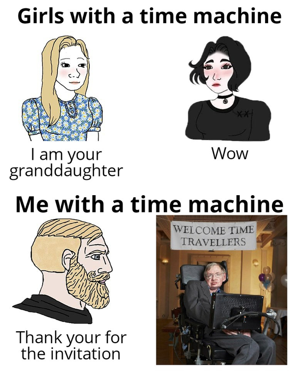 Stephen Hawking once made a party for time travellers